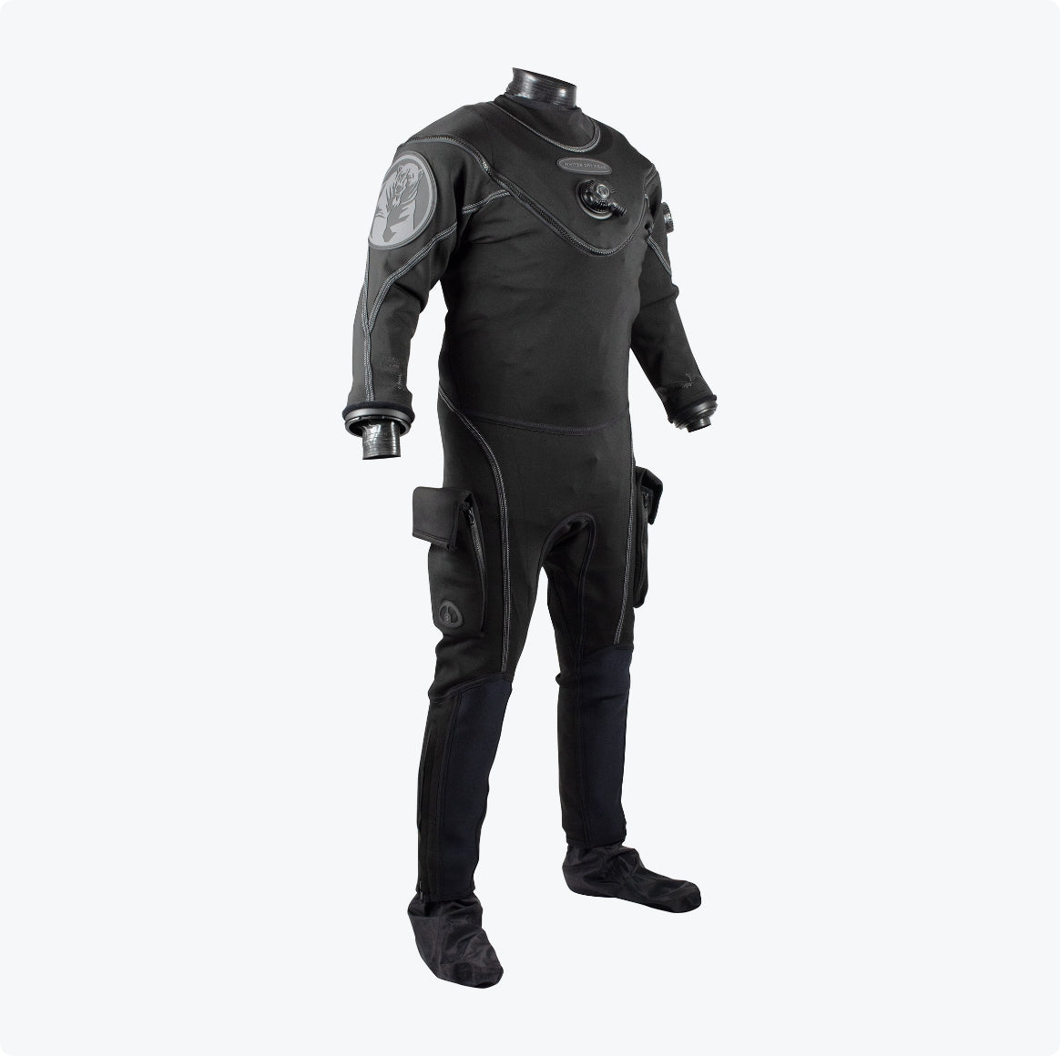 Fusion Bullet Dive Drysuit Whitesdrywear 4887